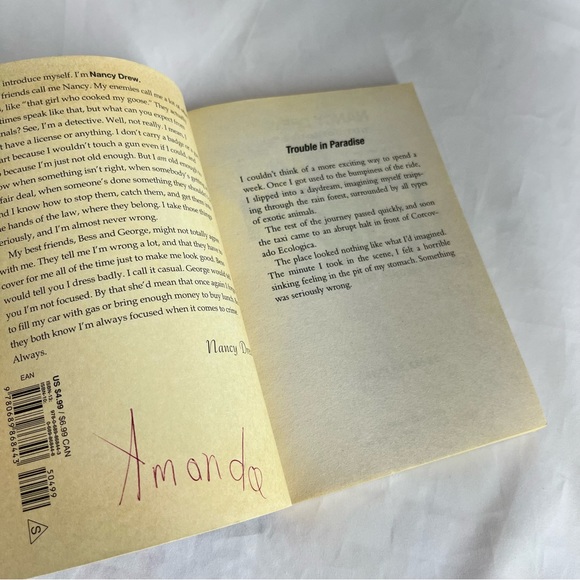 The Scarlet Macaw Scandal, Nancy Drew Detective Series Book 8, By Carolyn Keene - Picture 2 of 9